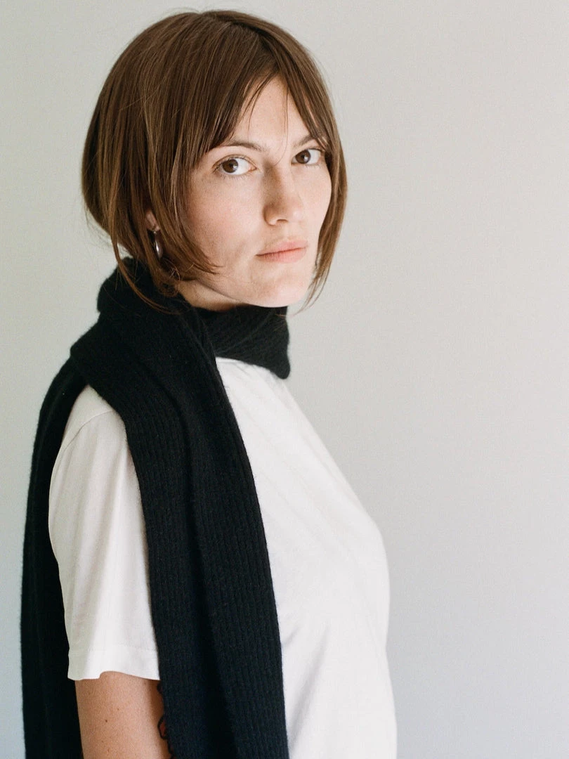 OVNA OVICH Ra Scarf - Onyx Possum Merino EOS Sale* 2 OVNA OVICH Ra Scarf - Onyx Possum Merino EOS Sale*