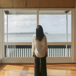 OVNA OVICH Sherman Shirt - Ice White EOS Sale*