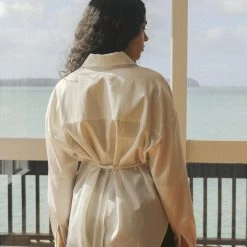 OVNA OVICH Sherman Shirt - Ice White EOS Sale*