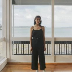 OVNA OVICH EOS Sale* Ya Pant - Midnight Black Tencel