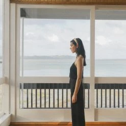 OVNA OVICH EOS Sale* Ya Pant - Midnight Black Tencel