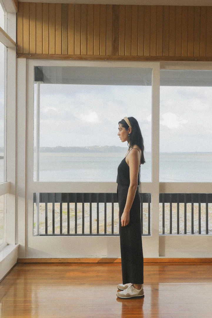 OVNA OVICH EOS Sale* Ya Pant - Midnight Black Tencel 2 OVNA OVICH EOS Sale* Ya Pant - Midnight Black Tencel