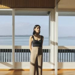 OVNA OVICH Ya Pant - Taupe Tencel 6 OVNA OVICH Ya Pant - Taupe Tencel