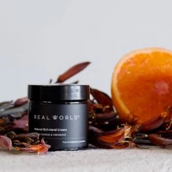 Real World Bathroom Blood Orange & Harakeke Hand Cream 60ml