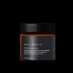 Real World Bathroom Manuka Honey & Rose Hand Cream - 60πβ 8 Real World Bathroom Manuka Honey & Rose Hand Cream - 60πβ