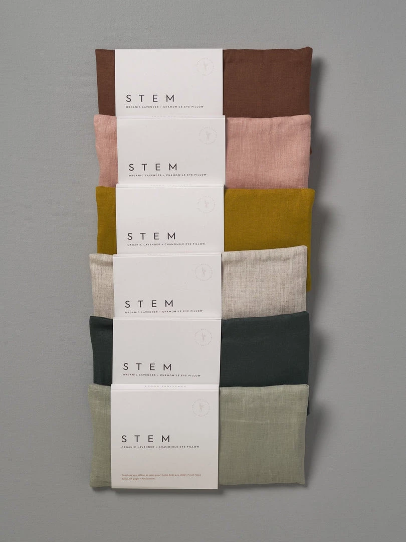 Stem <$50 Organic Lavender + Chamomile Eye Pillow - Sand 2 Stem <$50 Organic Lavender + Chamomile Eye Pillow - Sand