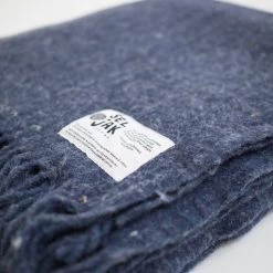Seljak Brand Indigo Blanket – Fringe 12 Seljak Brand Indigo Blanket – Fringe