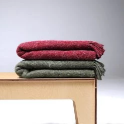 Seljak Brand Living Moss Blanket – Fringe 15 Seljak Brand Living Moss Blanket – Fringe