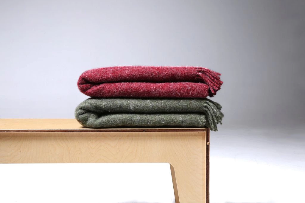 Seljak Brand Living Moss Blanket – Fringe 5 Seljak Brand Living Moss Blanket – Fringe