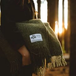 Seljak Brand Living Moss Blanket – Fringe 16 Seljak Brand Living Moss Blanket – Fringe