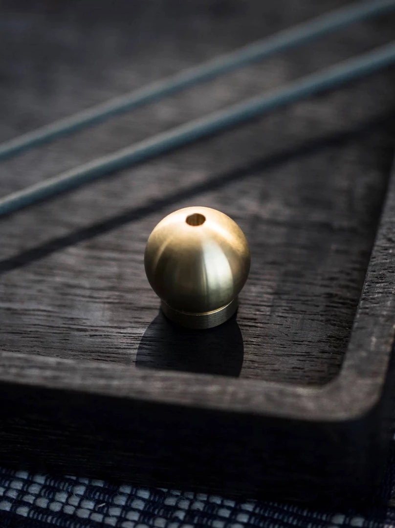 Senko Brass Ball Incense Holder Living 1 Senko Brass Ball Incense Holder Living