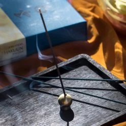 Senko Brass Ball Incense Holder Living