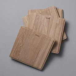 Skagerak Kitchen+Table Plank Square Trencher 4pcs – Oak