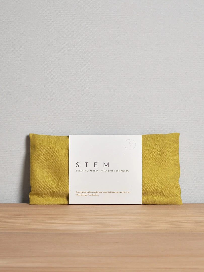 Stem Organic Lavender + Chamomile Eye Pillow - Chartreuse <$50 1 Stem Organic Lavender + Chamomile Eye Pillow - Chartreuse <$50