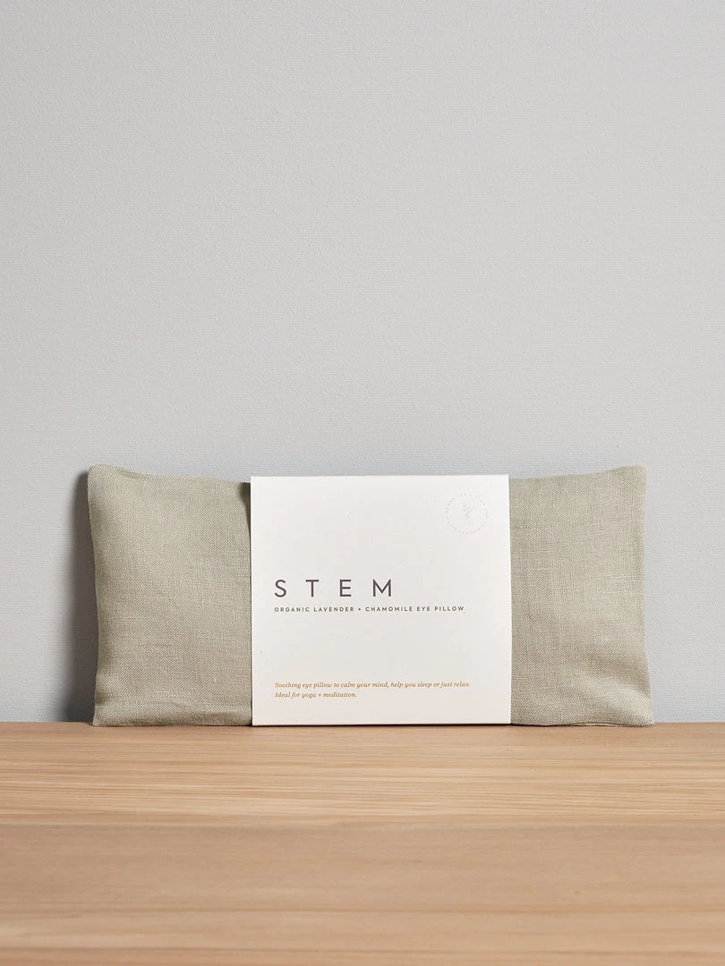 Stem Organic Lavender + Chamomile Eye Pillow - Sea Salt <$50 1 Stem Organic Lavender + Chamomile Eye Pillow - Sea Salt <$50