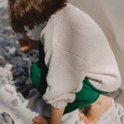 SUNNA STUDIOS Baby+Child Sol Sweater – Ecru 11 SUNNA STUDIOS Baby+Child Sol Sweater – Ecru