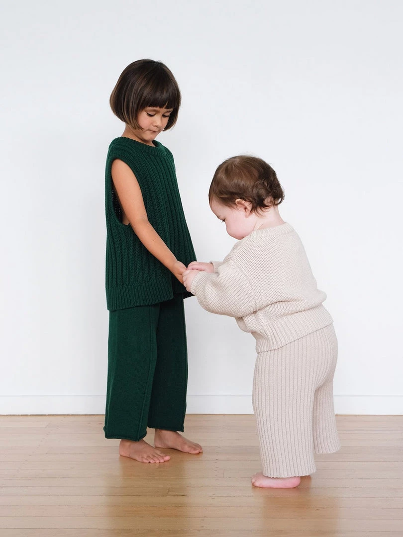 SUNNA STUDIOS Baby+Child Cilla Pant – Forest 9 SUNNA STUDIOS Baby+Child Cilla Pant – Forest