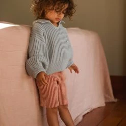 SUNNA STUDIOS Baby+Child Matias Pullover – Blue