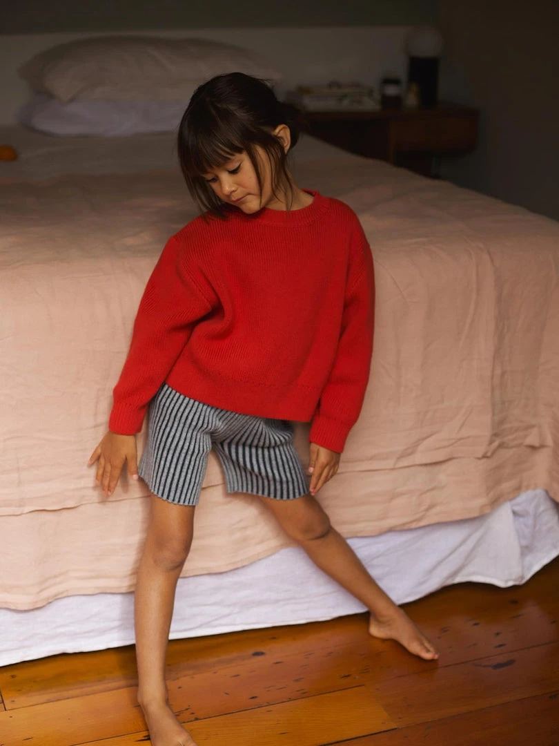 SUNNA STUDIOS Baby+Child Rue Short – Blue Multi 2 SUNNA STUDIOS Baby+Child Rue Short – Blue Multi