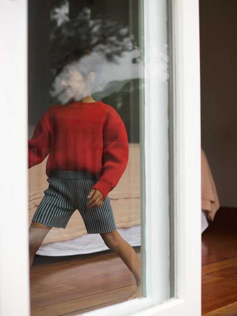 SUNNA STUDIOS Baby+Child Rue Short – Blue Multi 4 SUNNA STUDIOS Baby+Child Rue Short – Blue Multi