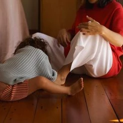 SUNNA STUDIOS Baby＋Child Rue Short – Red Multi