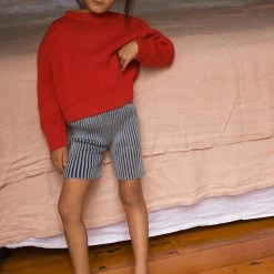 SUNNA STUDIOS Sol Sweater – Red Baby+Child 19 SUNNA STUDIOS Sol Sweater – Red Baby+Child