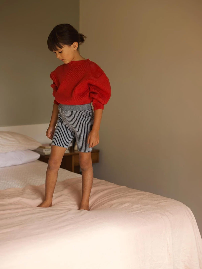 SUNNA STUDIOS Sol Sweater – Red Baby+Child 11 SUNNA STUDIOS Sol Sweater – Red Baby+Child