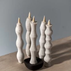 Takazawa Koma Iron Candle Stand – Medium