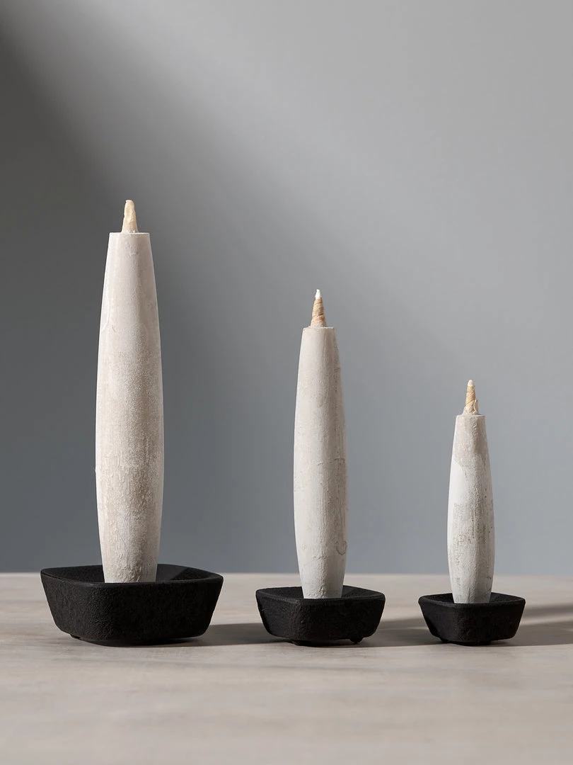 Takazawa KOMA Iron Candle Stand – Small Living 4 Takazawa KOMA Iron Candle Stand – Small Living