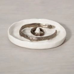 Tamara Rookes Ghost Trinket Dish – Hand Built