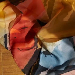 Walker & Bing Kitty Silk Scarf