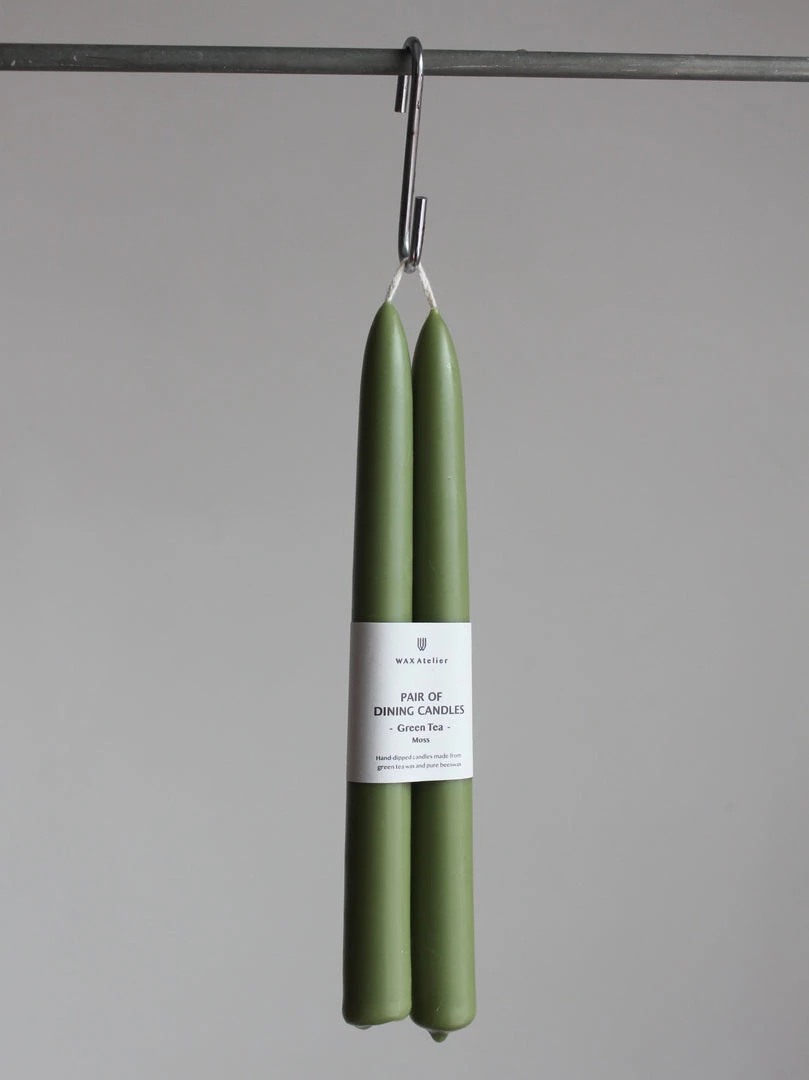 Wax Atelier Dining Candles – Moss Living 1 Wax Atelier Dining Candles – Moss Living