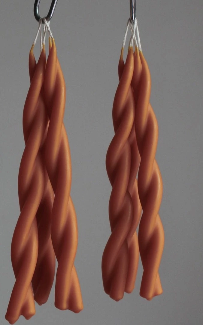 Wax Atelier Living Twisted Candle – Oranges 8 Wax Atelier Living Twisted Candle – Oranges