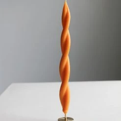 Wax Atelier Living Twisted Candle – Oranges