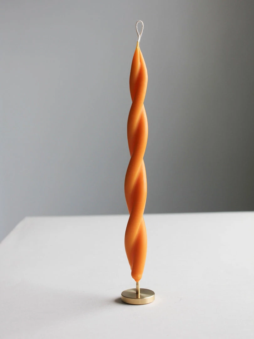 Wax Atelier Living Twisted Candle – Oranges 2 Wax Atelier Living Twisted Candle – Oranges