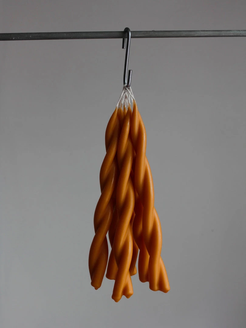 Wax Atelier Living Twisted Candle – Oranges 6 Wax Atelier Living Twisted Candle – Oranges