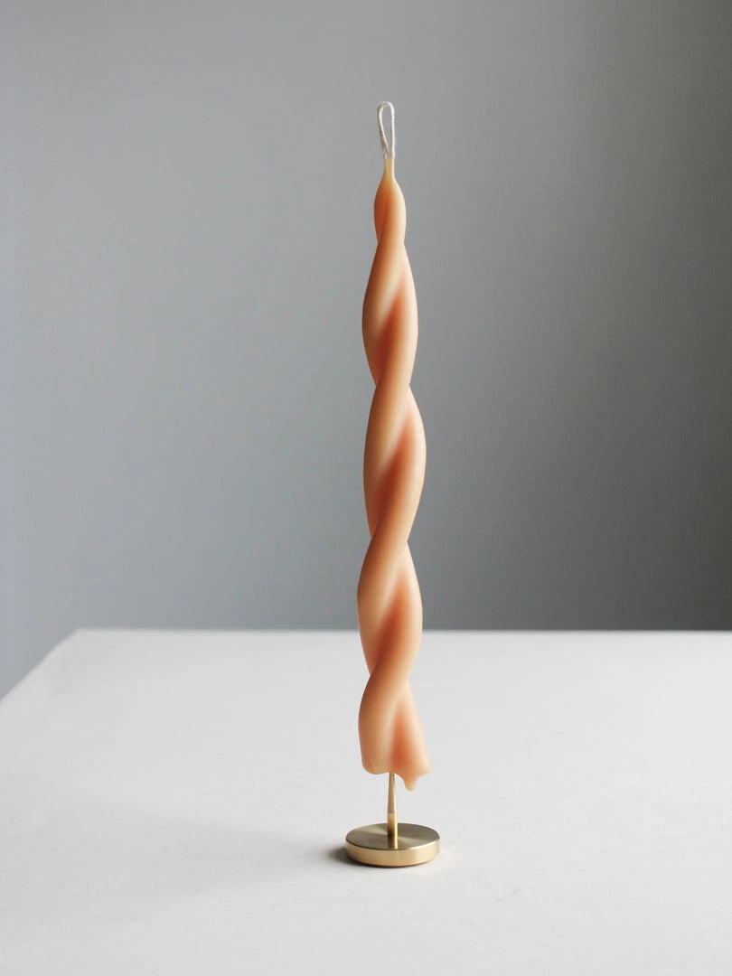 Wax Atelier Living Twisted Candle – Oranges 3 Wax Atelier Living Twisted Candle – Oranges