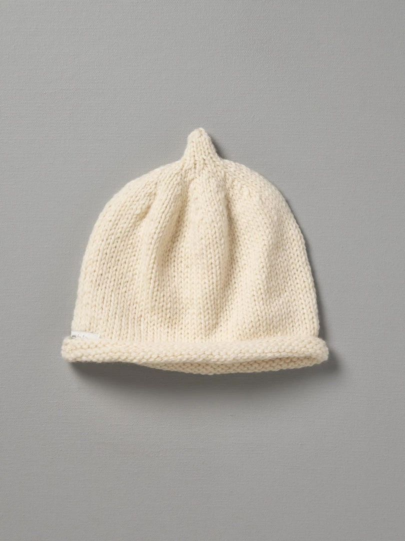 Weebits Hand Knitted Baby Beanie - Natural 1 Weebits Hand Knitted Baby Beanie - Natural