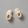 Weebits Hand Knitted Chunky Booties - Natural Baby＋Child