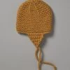 Weebits Hand Knitted Chunky Knit Hat - Mustard Baby＋Child