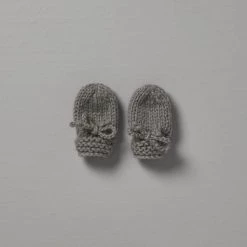 Weebits Hand Knitted Mittens - Mushroom