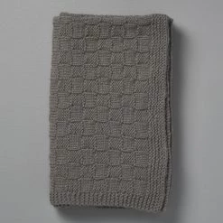 Weebits Hand Knitted Travel Rug - Mushroom