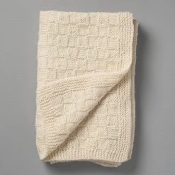 Weebits Baby＋Child Hand Knitted Travel Rug - Natural