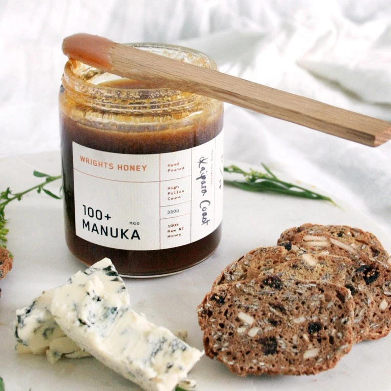 Wrights Honey Kitchen+Table Manuka Honey 100+ 4 Wrights Honey Kitchen+Table Manuka Honey 100+