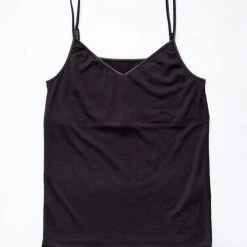 YARN Nz Wardrobe Kereru Merino Camisole - Chocolate