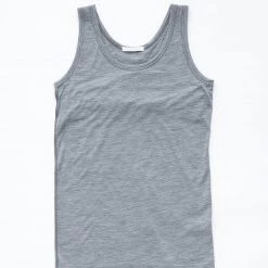 YARN Nz Huia Merino Tank Top - Grey Wardrobe 6 YARN Nz Huia Merino Tank Top - Grey Wardrobe