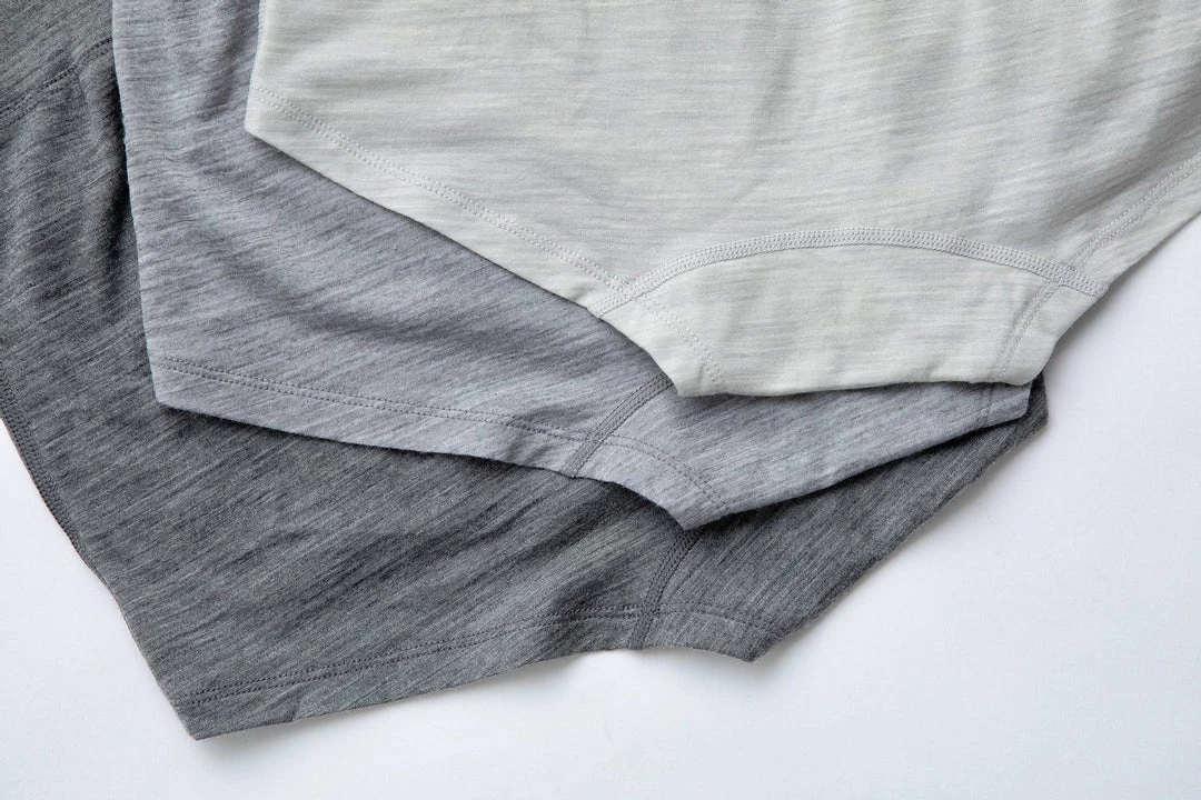 YARN Nz Huia Merino Underpants - Grey Wardrobe 5 YARN Nz Huia Merino Underpants - Grey Wardrobe