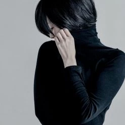 YARN Nz Tui Fine Merino Rib Turtle - Black Wardrobe 13 YARN Nz Tui Fine Merino Rib Turtle - Black Wardrobe