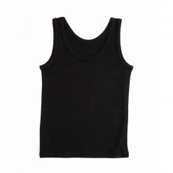 YARN Nz Tui Merino Tank Top - Black Wardrobe