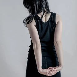 YARN Nz Tui Merino Tank Top - Black Wardrobe 5 YARN Nz Tui Merino Tank Top - Black Wardrobe